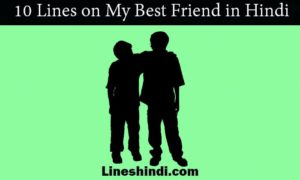 10 lines on my best friend in hindi